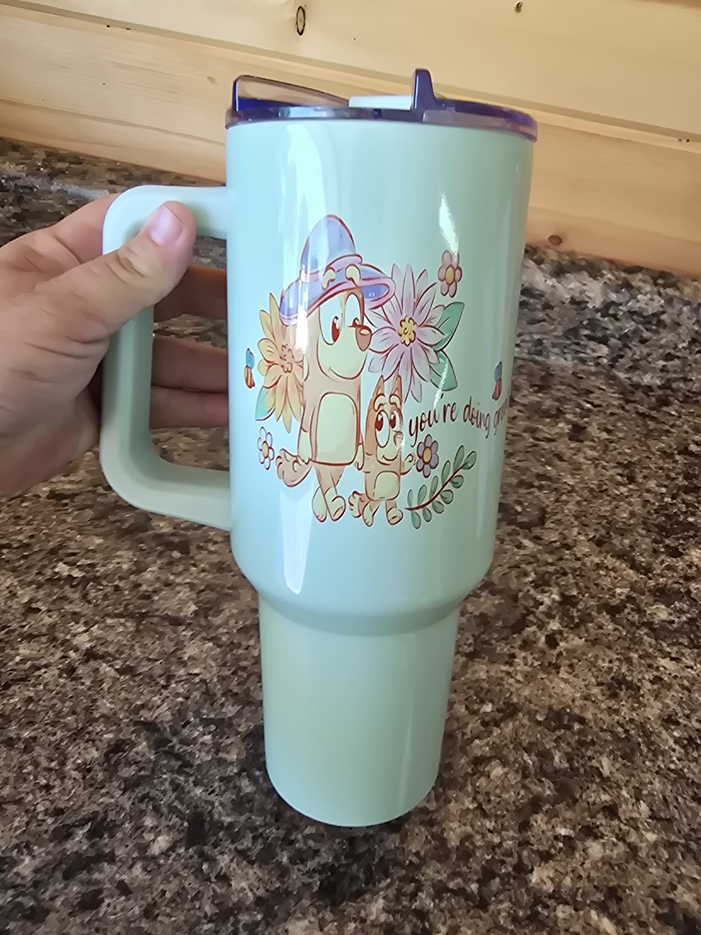 Bingo & Mommy You're doing Great 40 oz Tumbler